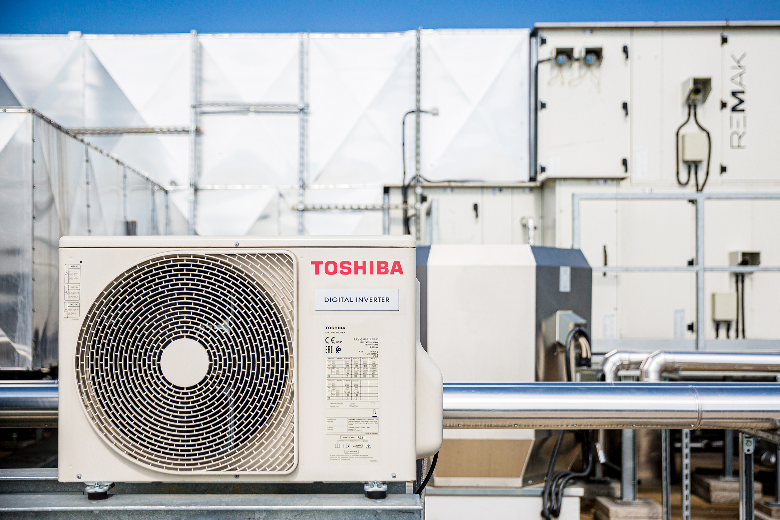 Wohnraumsituation Digital Inverter R32